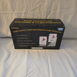 Semi Rigid Card Holders & Card Sleeves