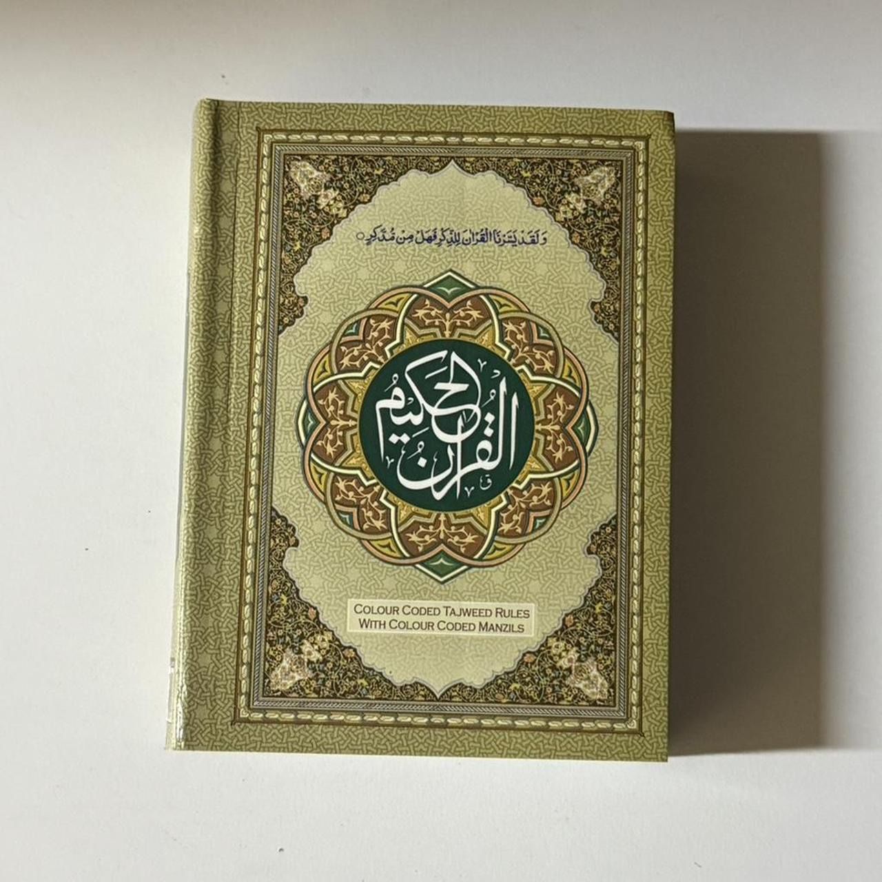 New, Mini Holy Quran With Colour Coded Tajweed Rules And Manzils (Paperback)