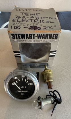 Stewart Warner Water Temp Guage