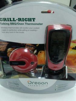 Grill Right Talking BBQ/Oven Thermometer