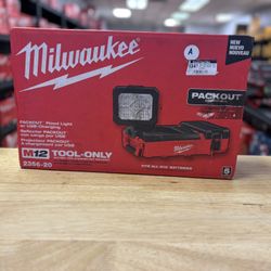 M12 12-Volt Lithium-Ion Cordless PACKOUT Flood Light w/USB Charging
