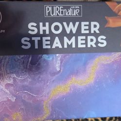 Purenature Shower Steamers Brand New Sealed Package 