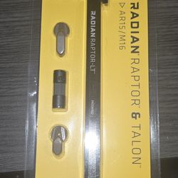 Radian Charging Handle And Safery Levers