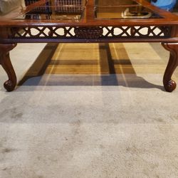 4 Glass Pane Coffee Table