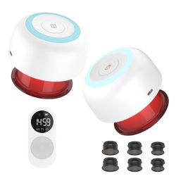 2 Pack Smart Cupping Therapy Massager, 5-in-1 Cupping Therapy Set for Pain Relief, Knots, Aches, Muscle Soreness, Electric Cupping kit for Massage The