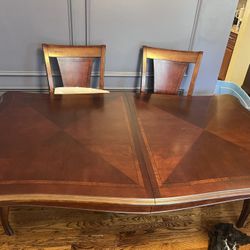 Raymour & Flanagan Dining Set And Credenza 