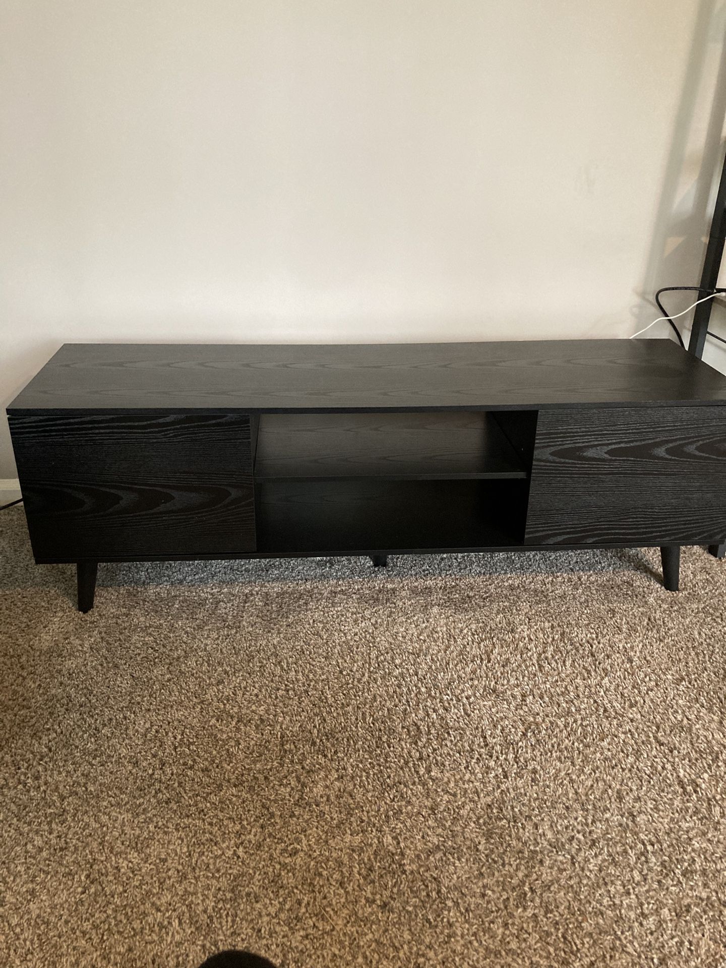 Black TV Stand