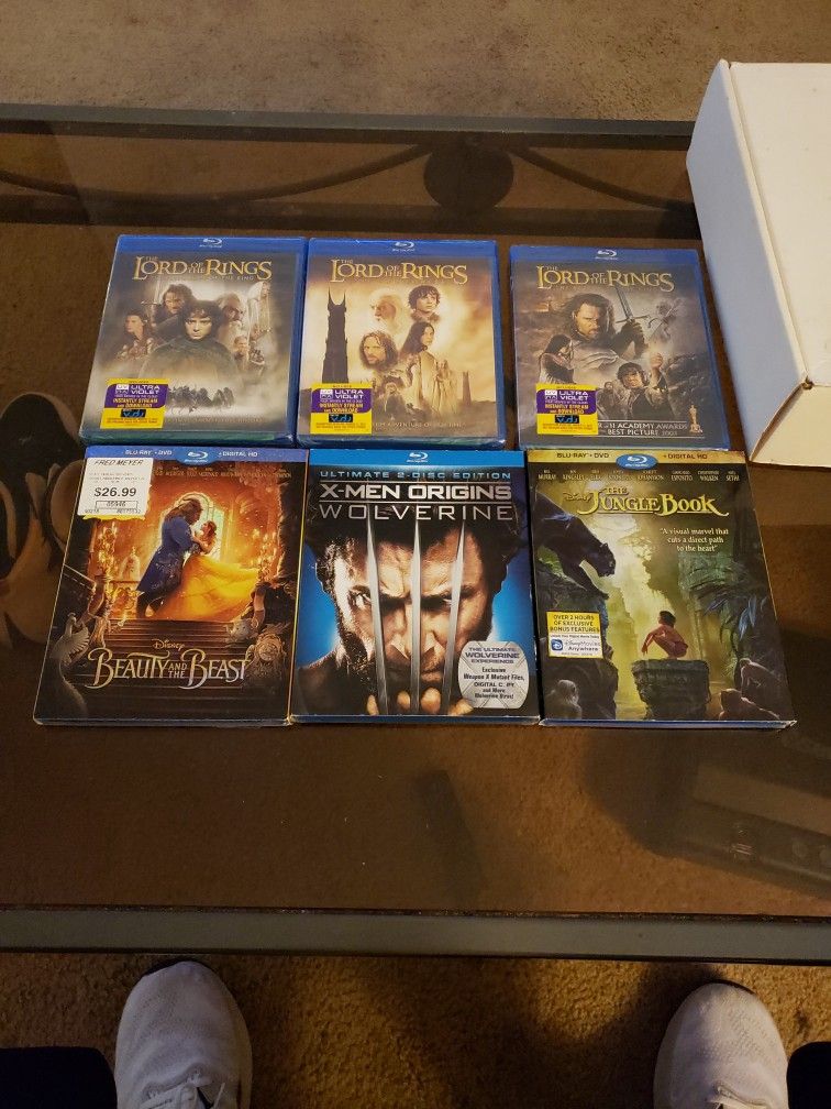 Blu Ray Dvds