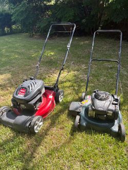 2 Lawn Mowers For Parts