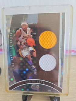 Lakers  Lamar  Odom  Jersey  Card