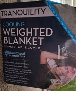 15 lbs Cooling Weighted Blanket