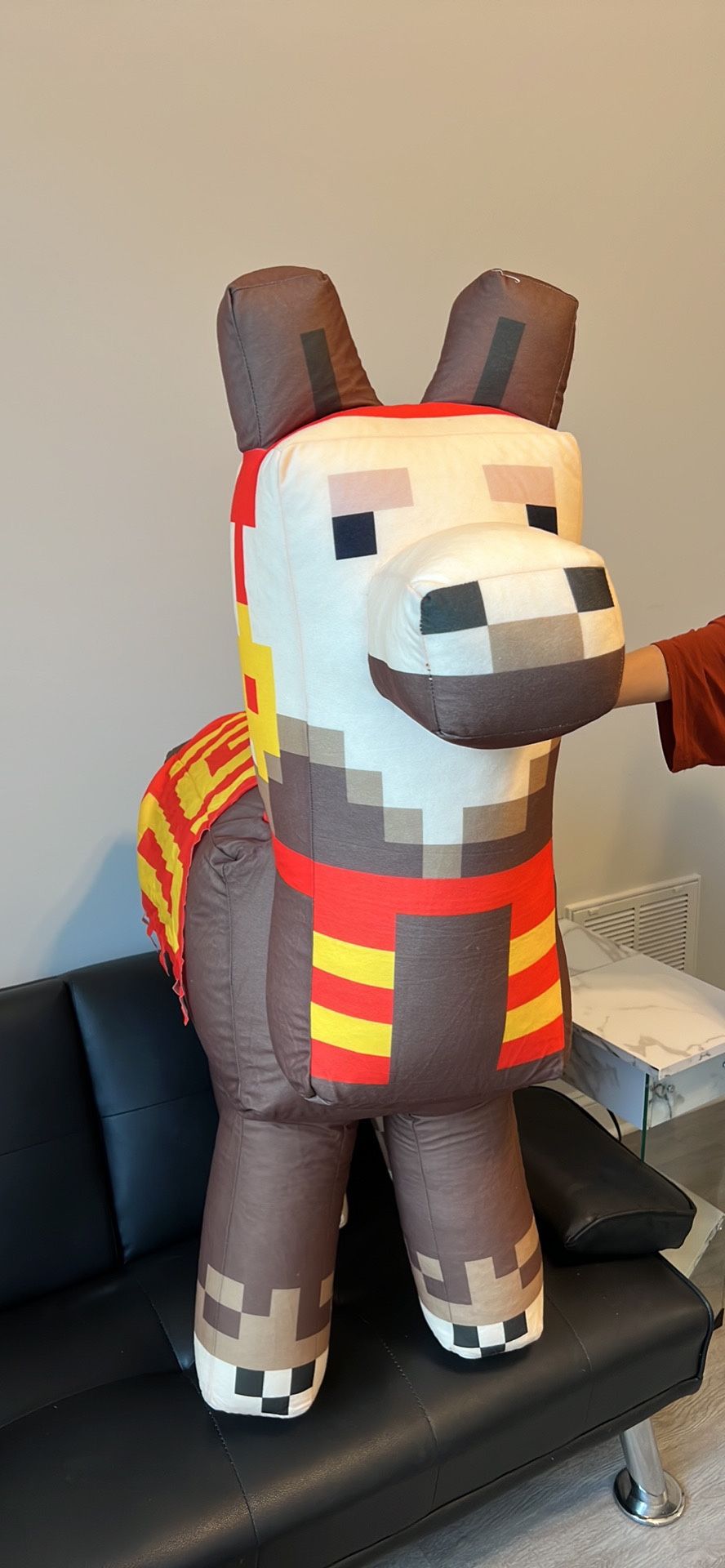 Minecraft Llama w/Blanket Plush