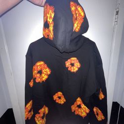 Medium Black Denim Tears Hoodie 