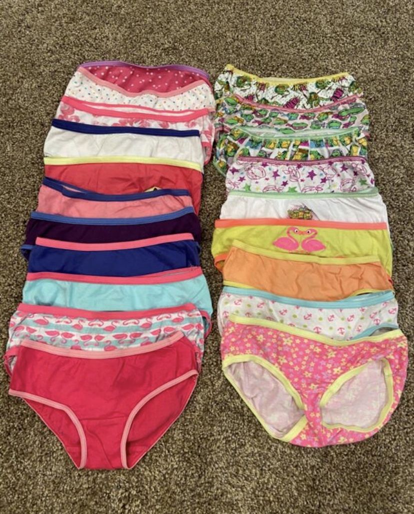Girls size 6 undergarments lot