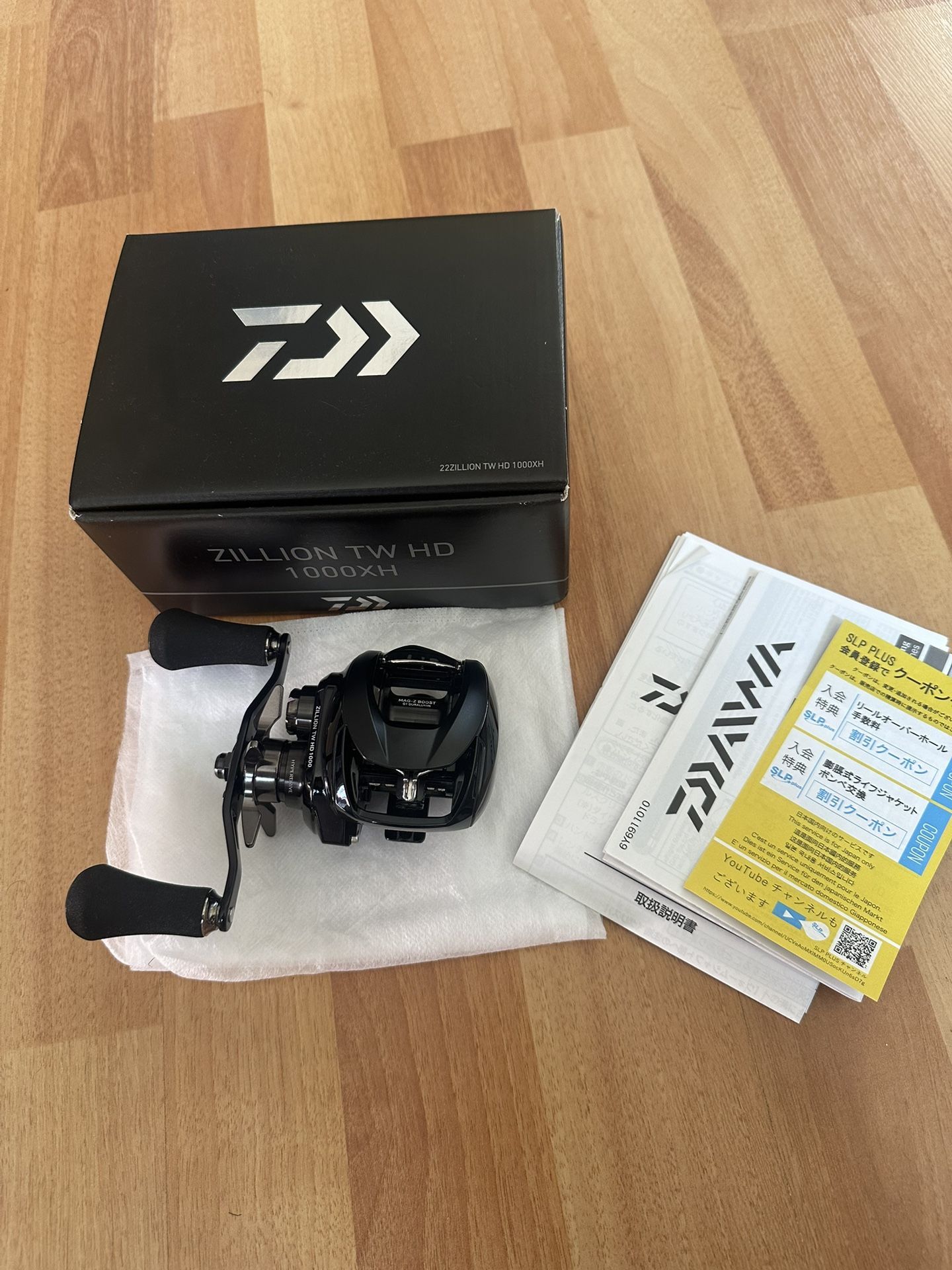 Daiwa Zillion Hd Tw 1000 Fishing Reel New