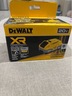 New DeWalt 8AH battery
