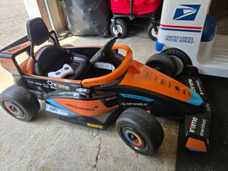 Kids ride on race car