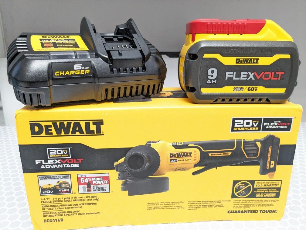 20-60V Max DeWalt FLEXVOLT ADVANTAGE Grinder Contractor Set