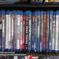 Blu-rays $4.50 Each 🎥