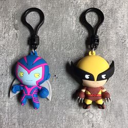 Wolverine & Archangel Bag Clip / X-men Series 2
