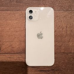 iPhone 12 Silver/white (unlocked)