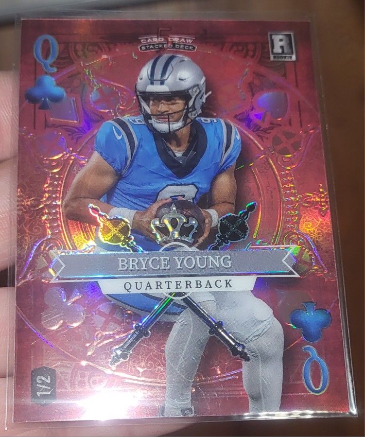 Bryce Young Rookie Card #"d 1/2 !!!!