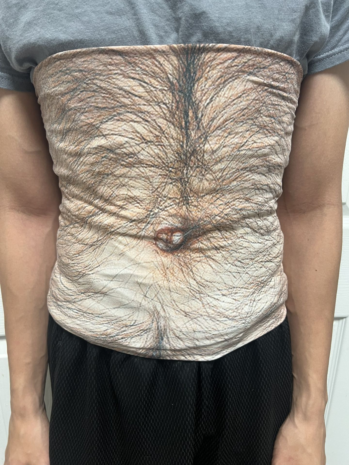 Funny Hairy Belly Sleeve