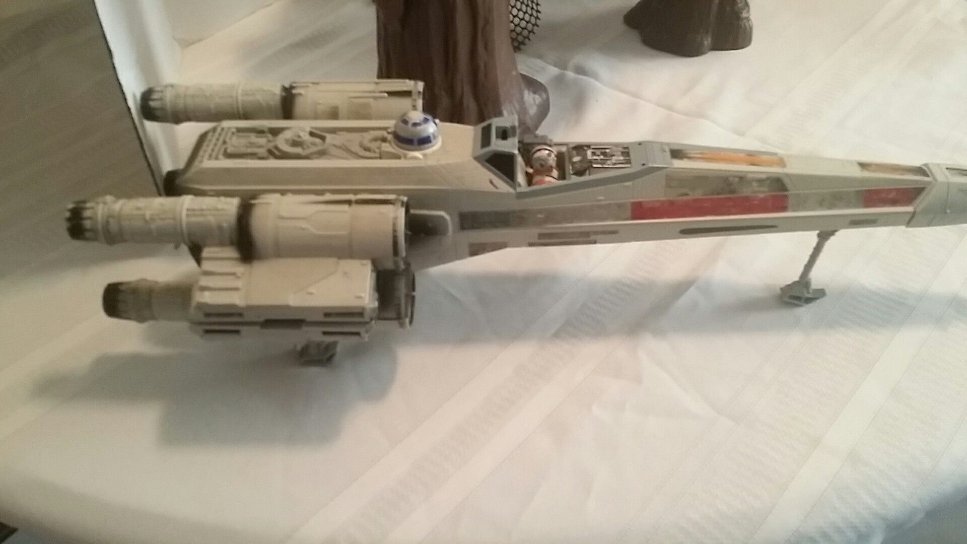 STAR WARS LOT EWOK VILLAGE AND X-WING FIGHTERS