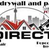 Direct drywall and painting 