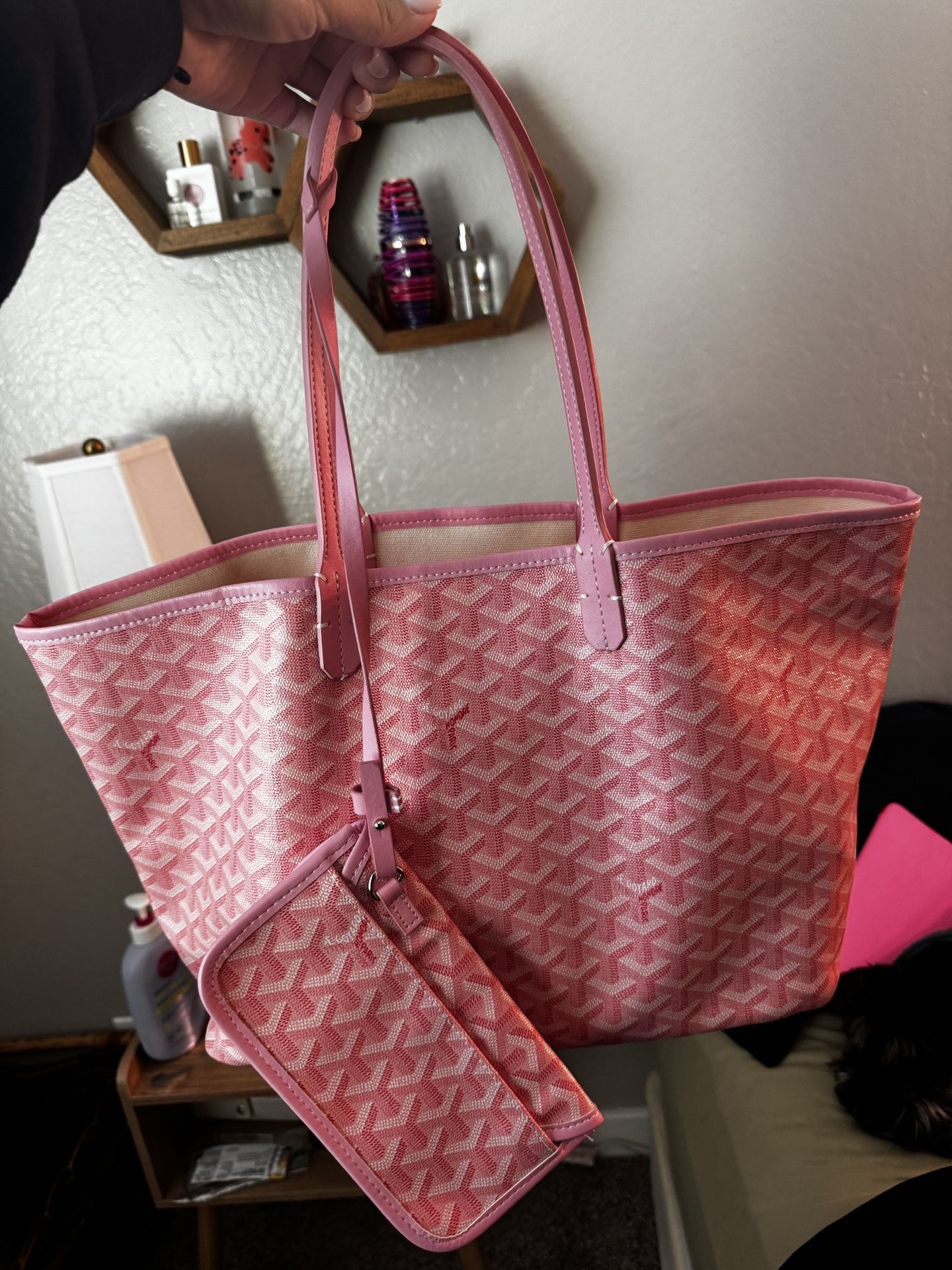 Pink Cinderella Goyard Dupe