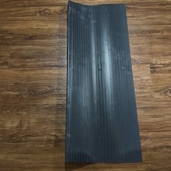 RV black rubber step