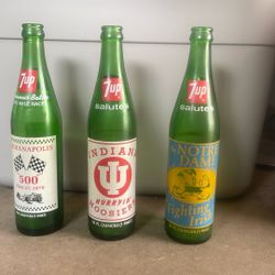 Commemorative 7up Bottles 