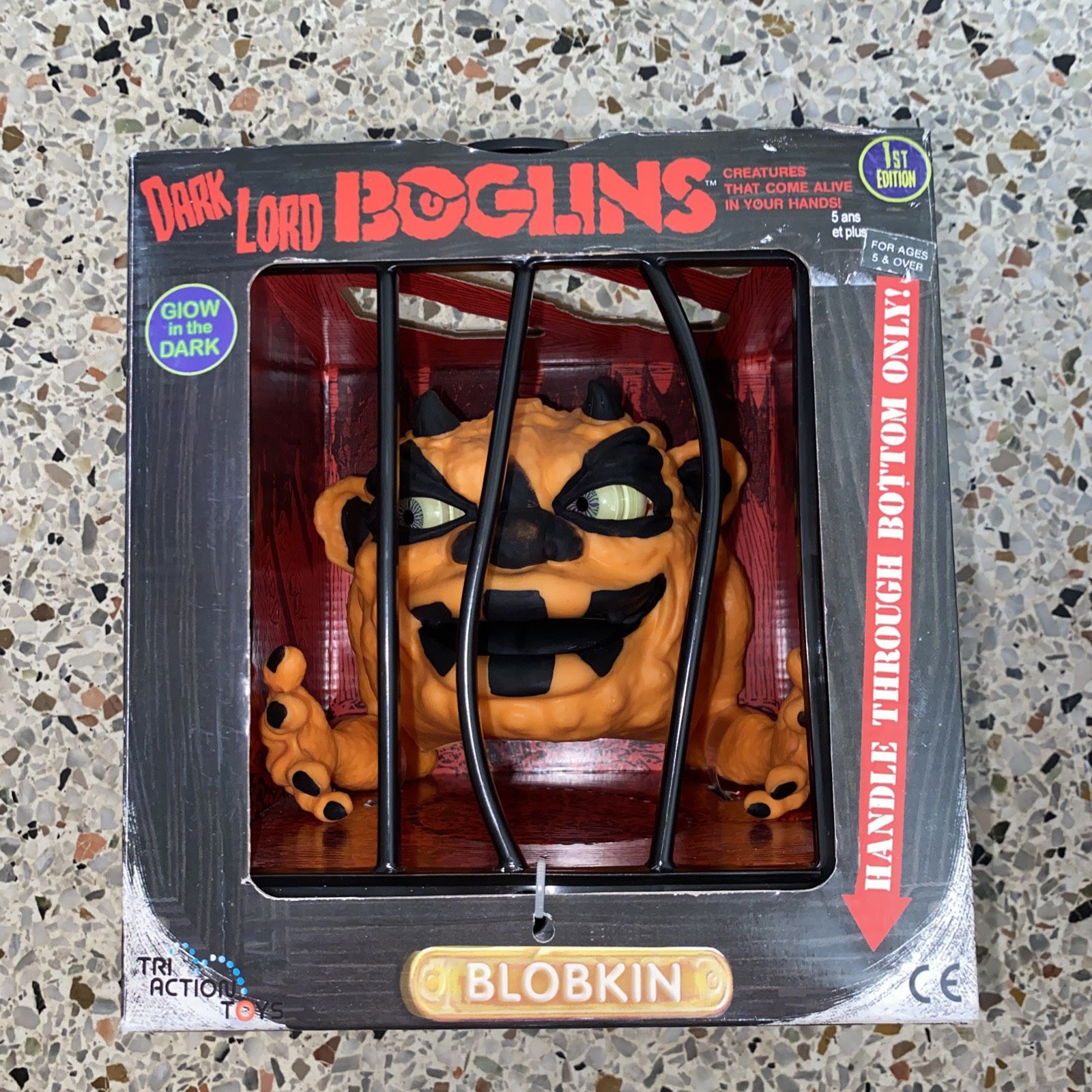 Boglins Dark Lord Blobkin 8” Foam Monster Puppet with Super