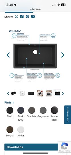 Elkay Undermount Sink