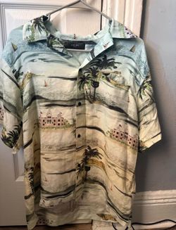Amiri Beverly Hills Hawaiian Button Up
