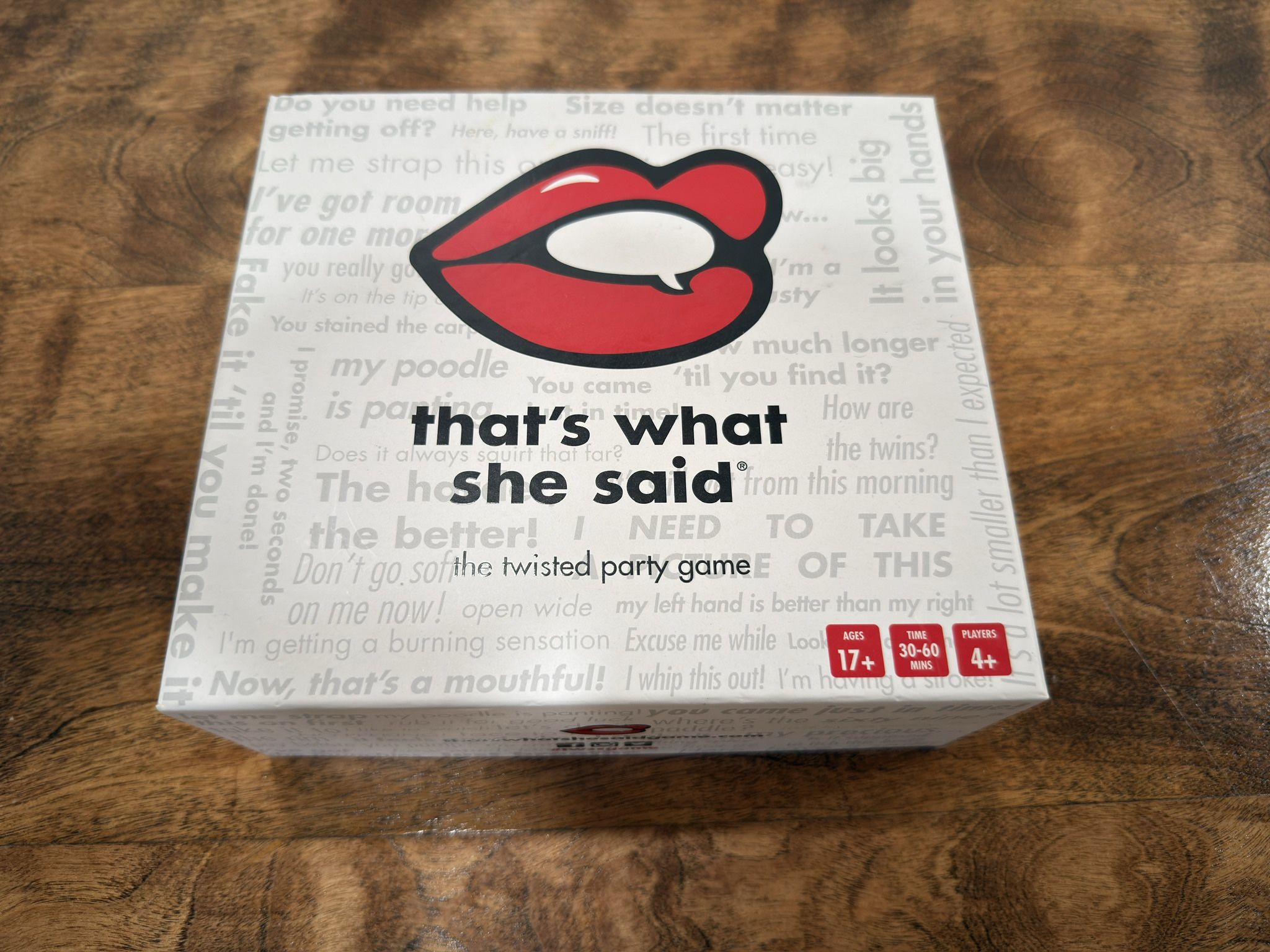 That’s What She Said Card Game