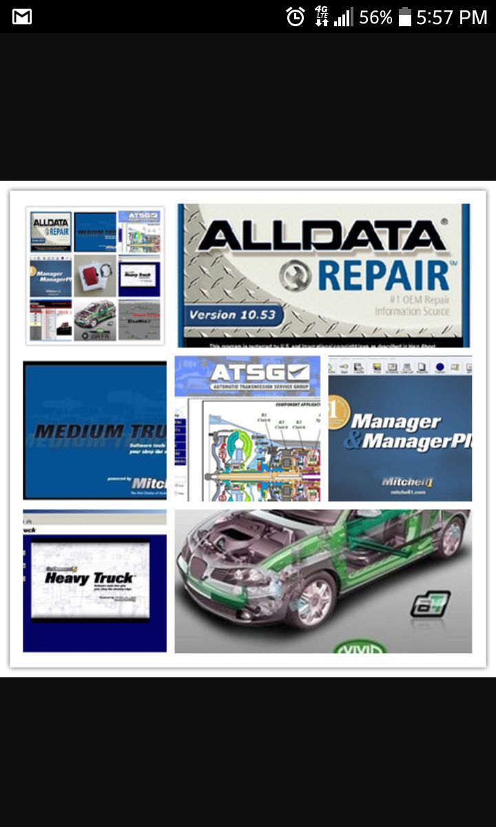 ALL DATA Repair 10.3 CAR REPAIR PROGRAM & MITCHELL ONDEMAND 5 REPAIR