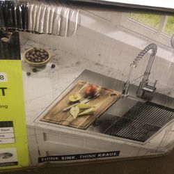 Kraus Workstation Kitchen Sink