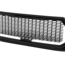15-17 Ford F150 Honeycomb Mesh LED Light Bar Front Bumper Grille