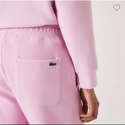 Lacoste pink jogger