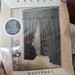 Free shower curtain set