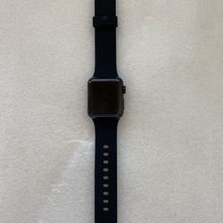 Apple Watch Series 2, 38mm case, Space Black Stainless Steel 