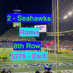 Seahawks Rams Tickets 