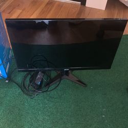 Computer Monitor + Cords