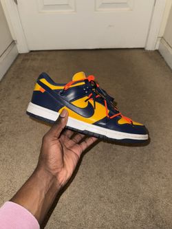 Nike Off White Dunk University Gold Size 10 $175‼️