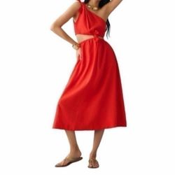 Farm Rio Women's Red Dress - M