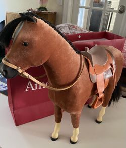 American Girl Doll - Horse And School Desk