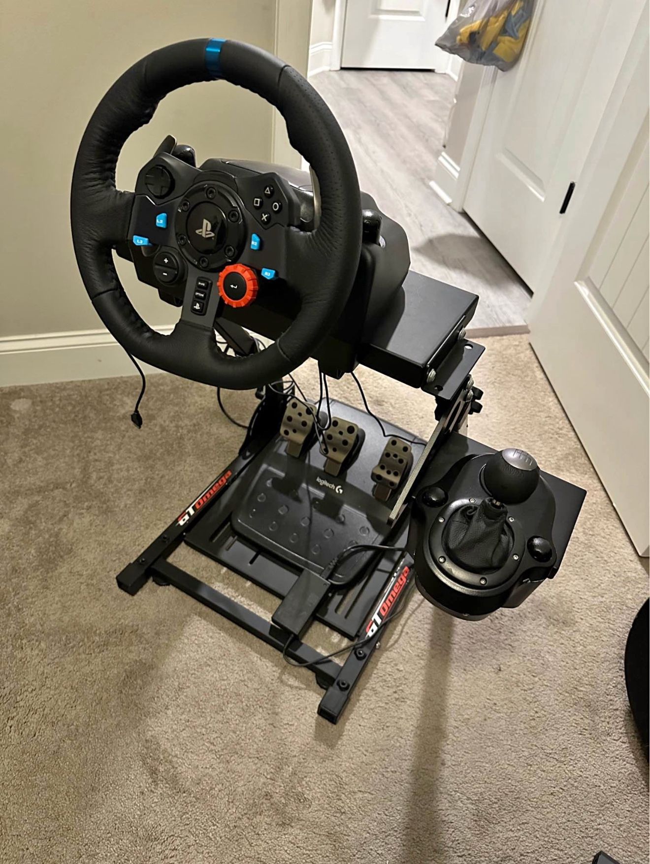 Logitech G29 Racing Wheel & Pedals — Like New