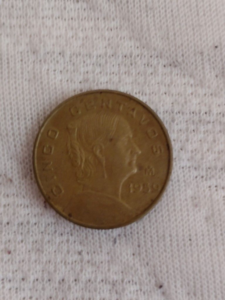 Mexico 5 Centavos 1954 Grado-MO