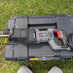 NEW!! Porter-Cable pc75TRS sawzall with extra new blades. Thanks for looking to check out my other items for sale.